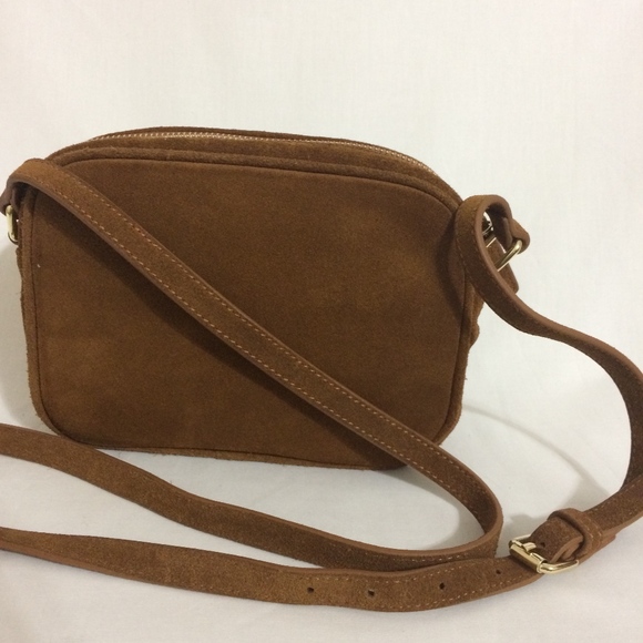 Ollie & B Fringe Grommet Suede Camera Bag AP105 - Picture 3 of 6